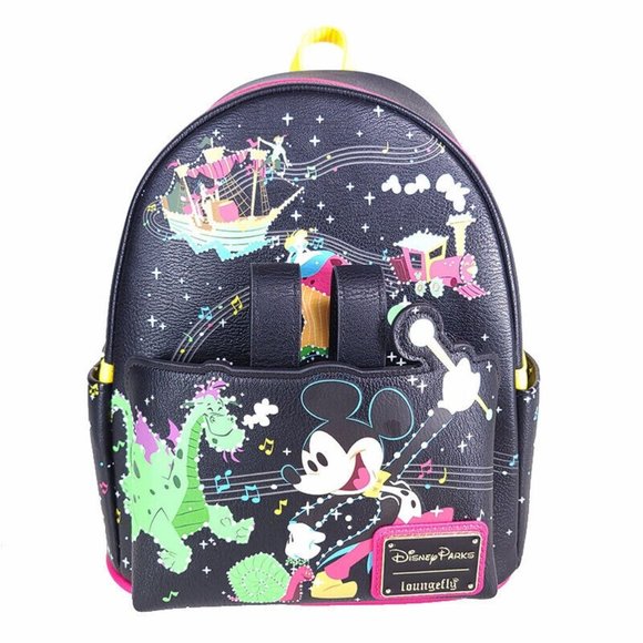 Loungefly Bags Disney Parks 5th Anniversary Mickey Electrical